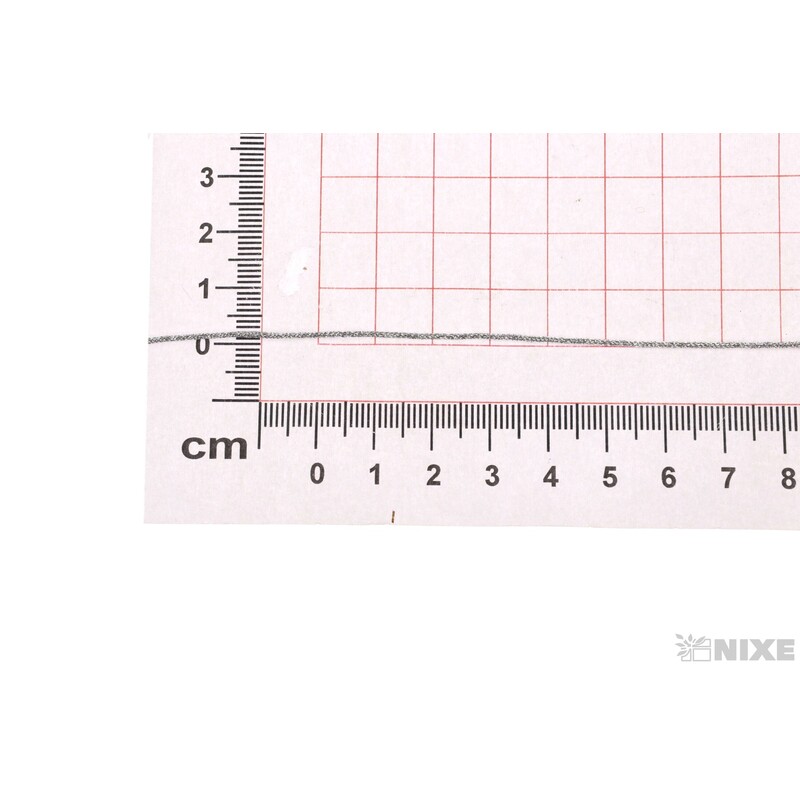 STUHA SHINY CORD 01mmx50m*STŘÍBRNÁ