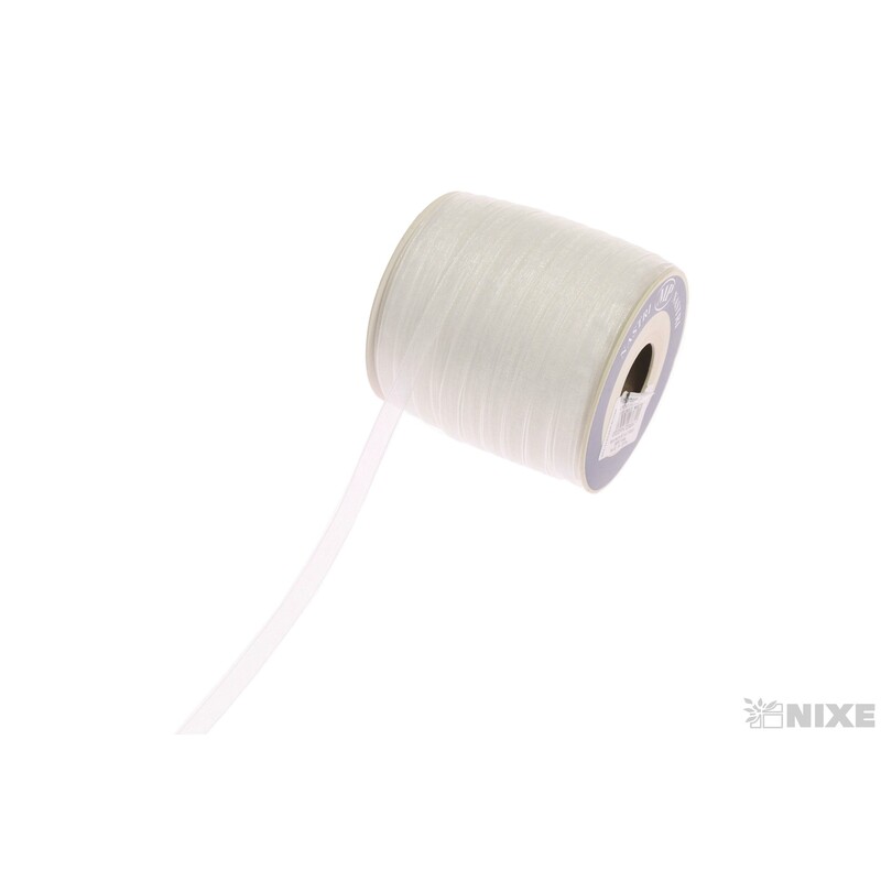 ORGANZA 05mmx200m*BÍLÁ