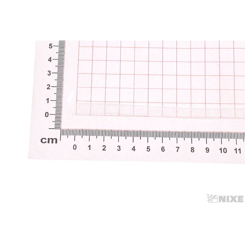 ORGANZA 05mmx200m*BÍLÁ