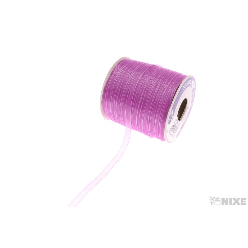 ORGANZA 05mmx200m*RŮŽOVÁ 