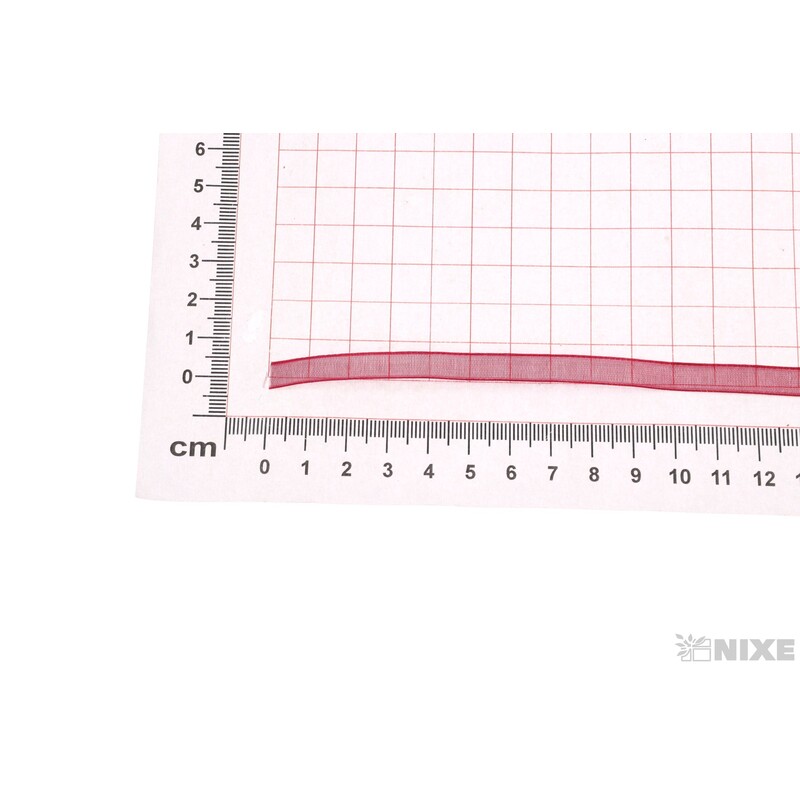 ORGANZA 05mmx200m*BORDOVÁ