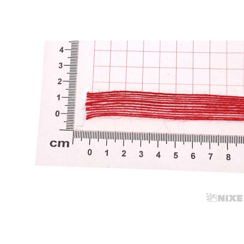 STUHA JUTE 15mmx12m*ČERVENÁ