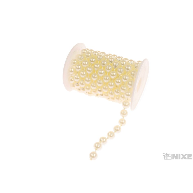STUHA PEARL CHAIN 10mmx3m*KRÉMOVÁ