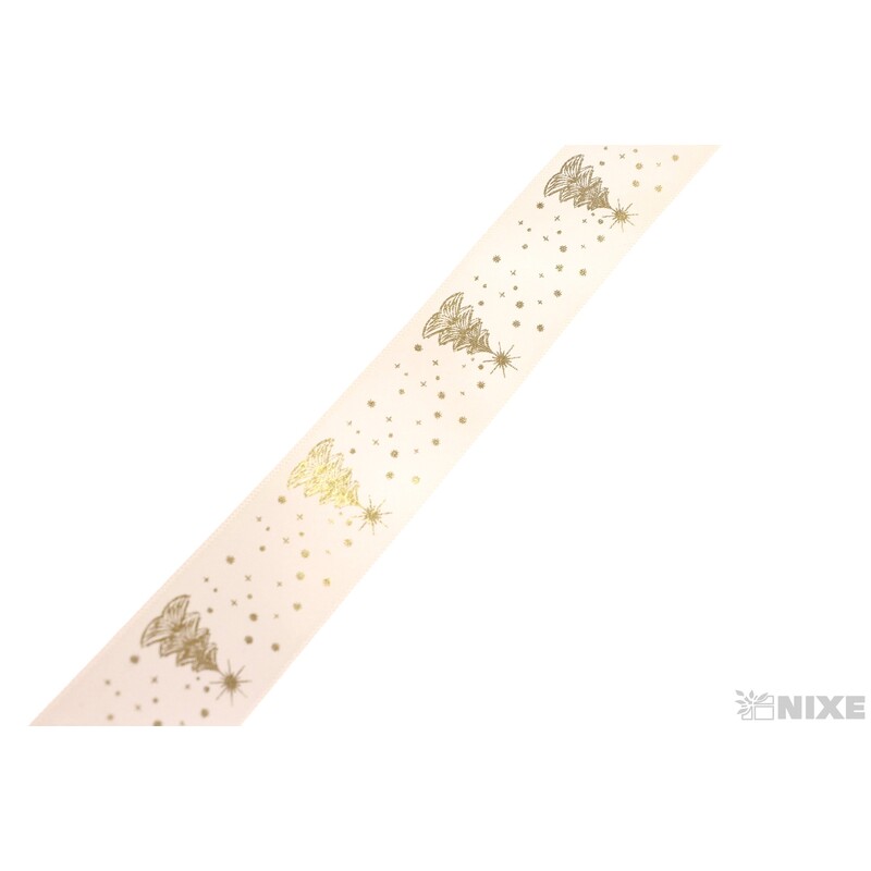 STUHA VEJA METAL 25mmx25m*KRÉMOVÁ-ZLATÁ