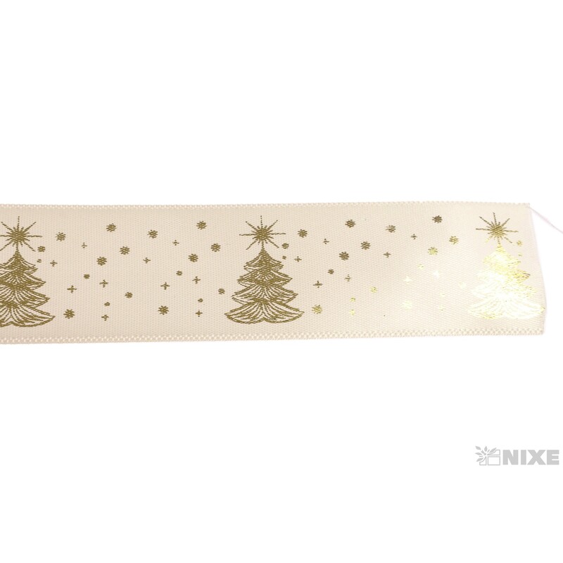 STUHA VEJA METAL 25mmx25m*KRÉMOVÁ-ZLATÁ