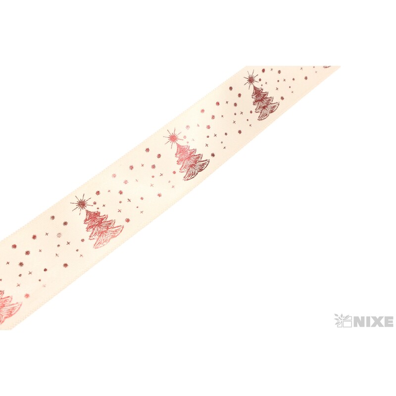 STUHA VEJA METAL 25mmx25m*KRÉMOVÁ-ČERVENÁ