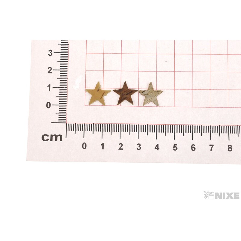 HVĚZDA BŘÍZA 1,5cm 240ks*PŘÍRODNÍ