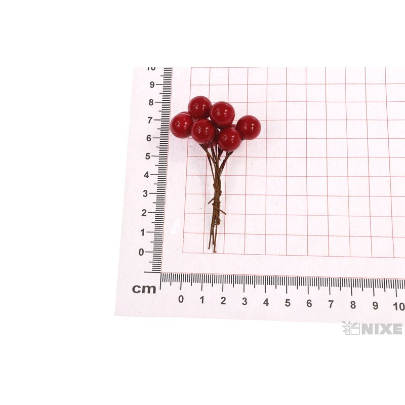 JEŘABINA 1,2x7cm 10ks 12sv*ČERVENÁ