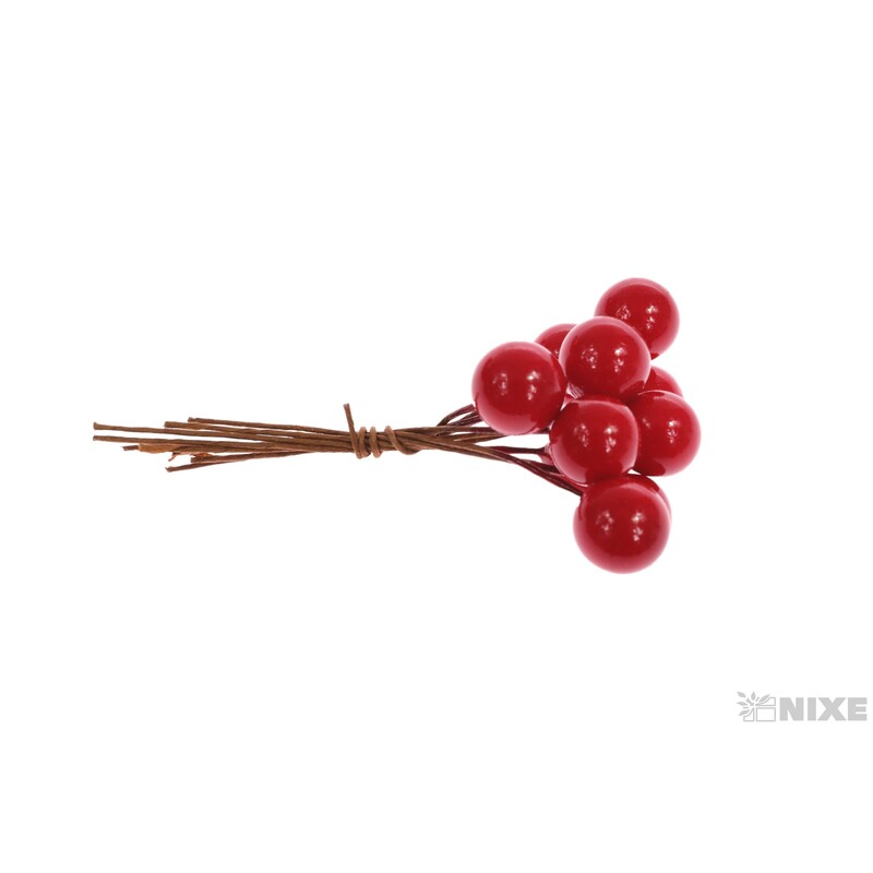 JEŘABINA 1x6cm 10ks 12sv*ČERVENÁ