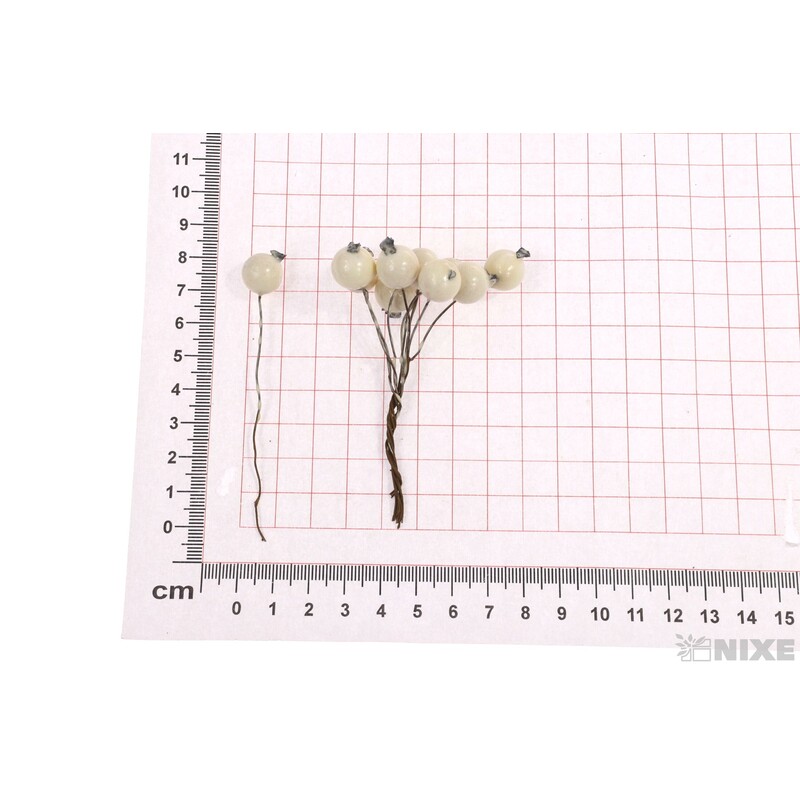 JEŘABINA 1,2x7cm 10ks 12sv*BÍLÁ