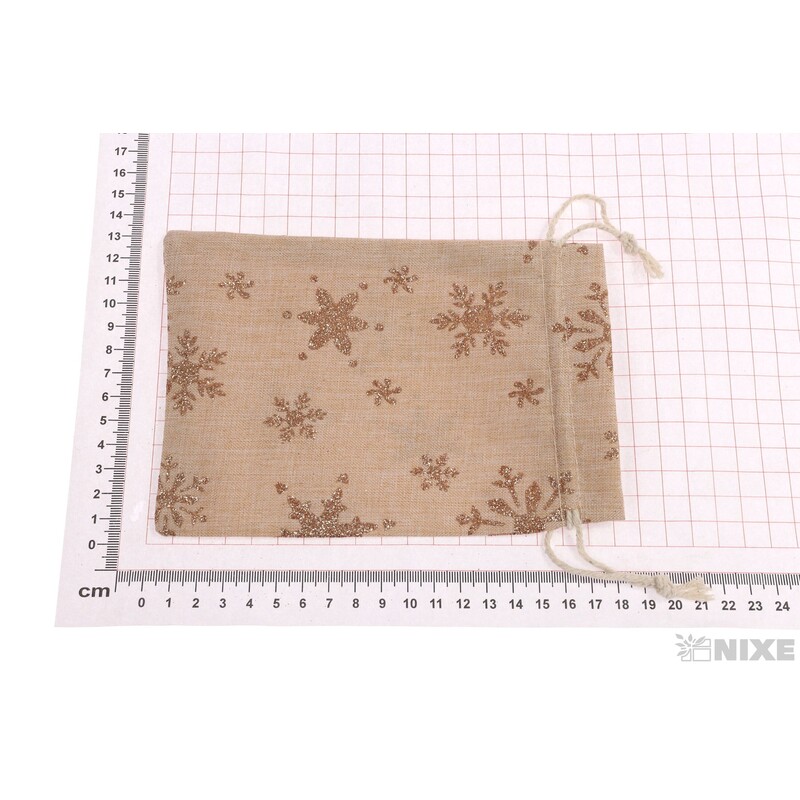 SÁČEK VLOČKA 13x18cm*PŘÍRODNÍ