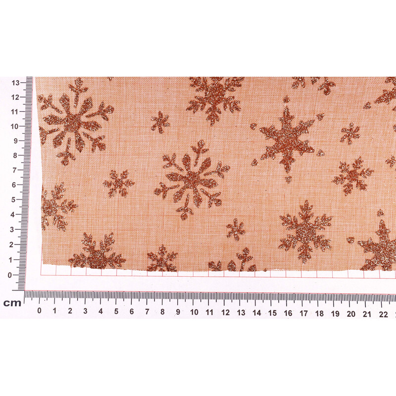 ROLE JUTA VLOČKA 36cmx3m*MĚDENÁ+PŘÍRODNÍ