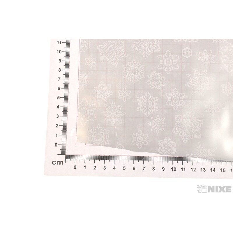 ROLE PLAST VLOČKA 50cmx9yd*STŘÍBRNÁ