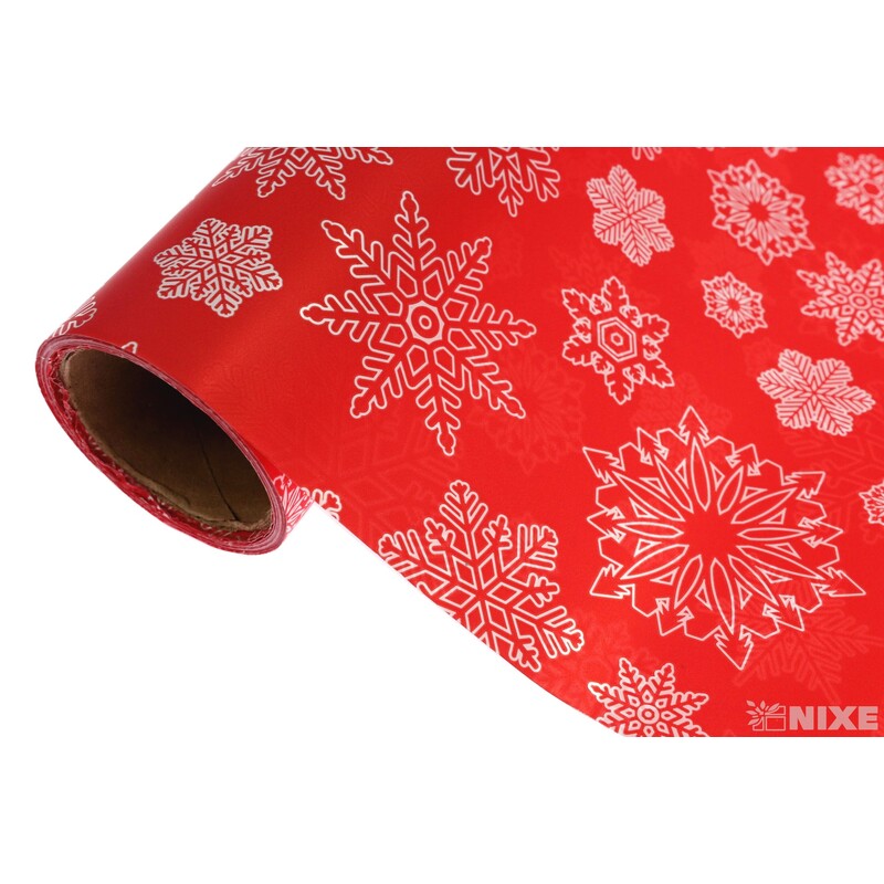 ROLE PLAST VLOČKA 50cmx9yd*ČERVENÁ