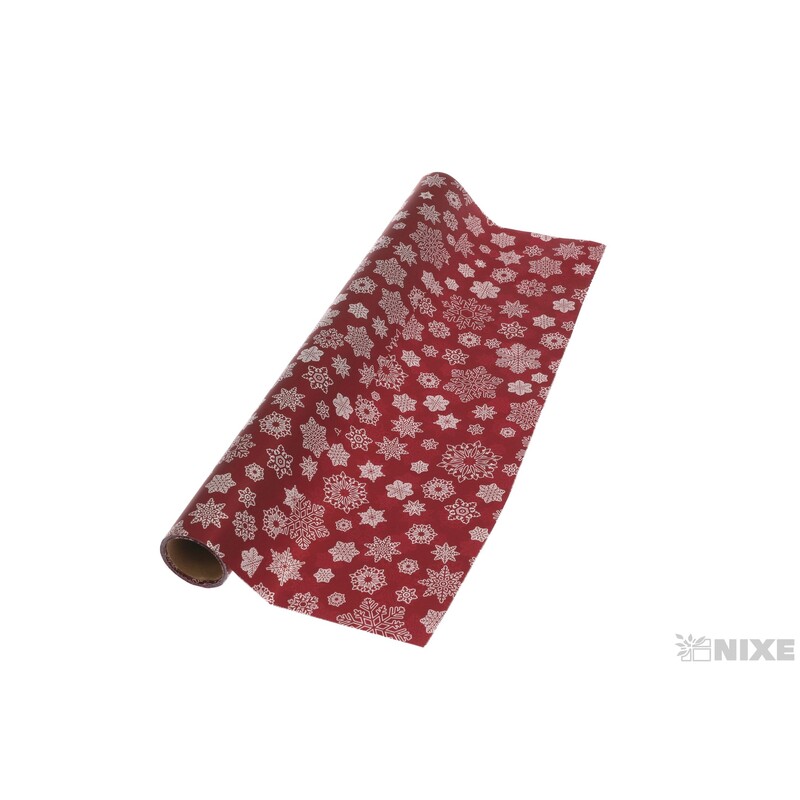 ROLE PLAST VLOČKA 50cmx9yd*BORDOVÁ