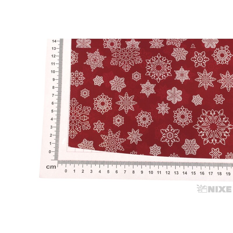 ROLE PLAST VLOČKA 50cmx9yd*BORDOVÁ