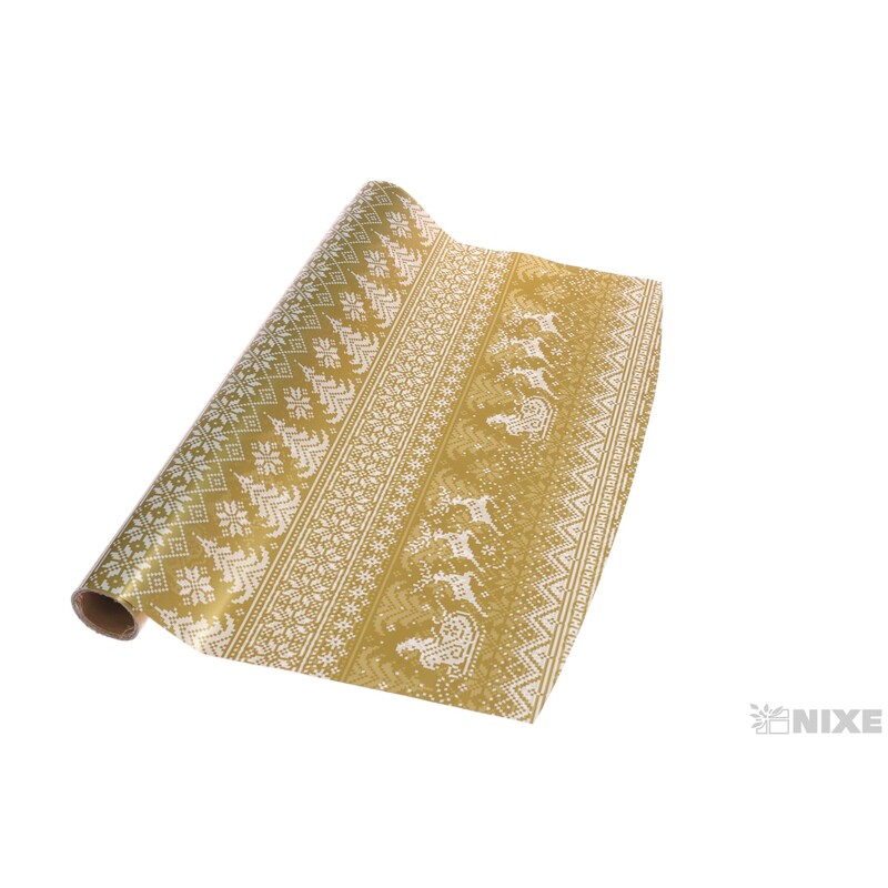 ROLE PLAST STROMEČEK 50cmx9yd*ZLATÁ