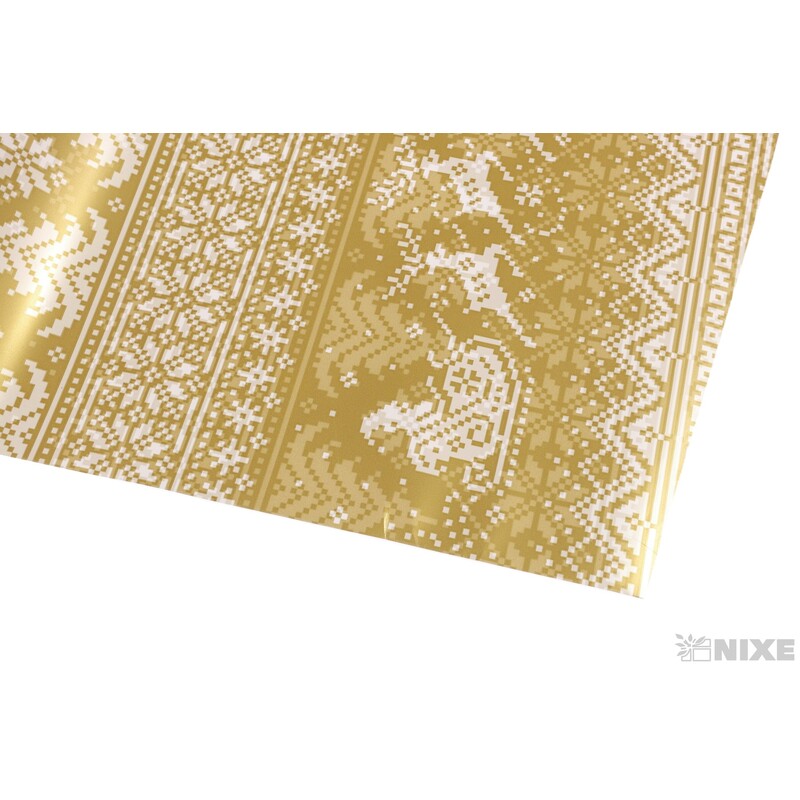 ROLE PLAST STROMEČEK 50cmx9yd*ZLATÁ