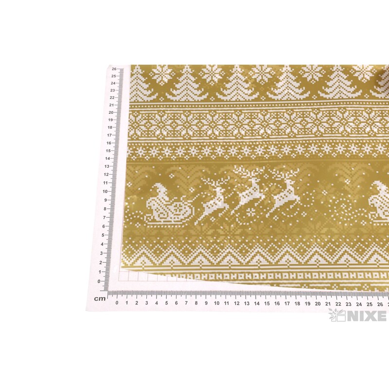 ROLE PLAST STROMEČEK 50cmx9yd*ZLATÁ