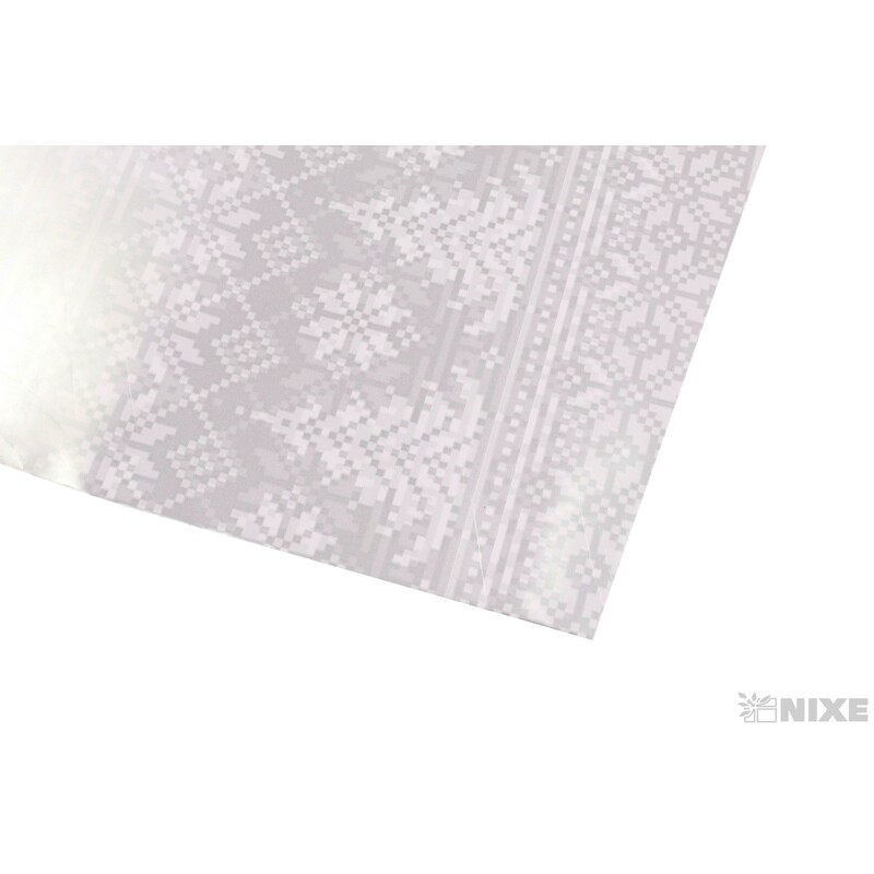 ROLE PLAST STROMEČEK 50cmx9yd*STŘÍBRNÁ