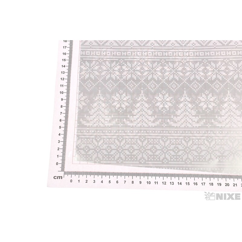 ROLE PLAST STROMEČEK 50cmx9yd*STŘÍBRNÁ