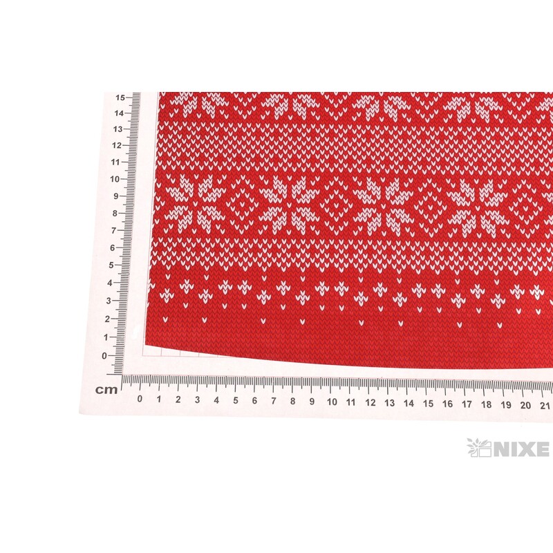 ROLE PLAST HVĚZDA 50cmx9yd*ČERVENÁ