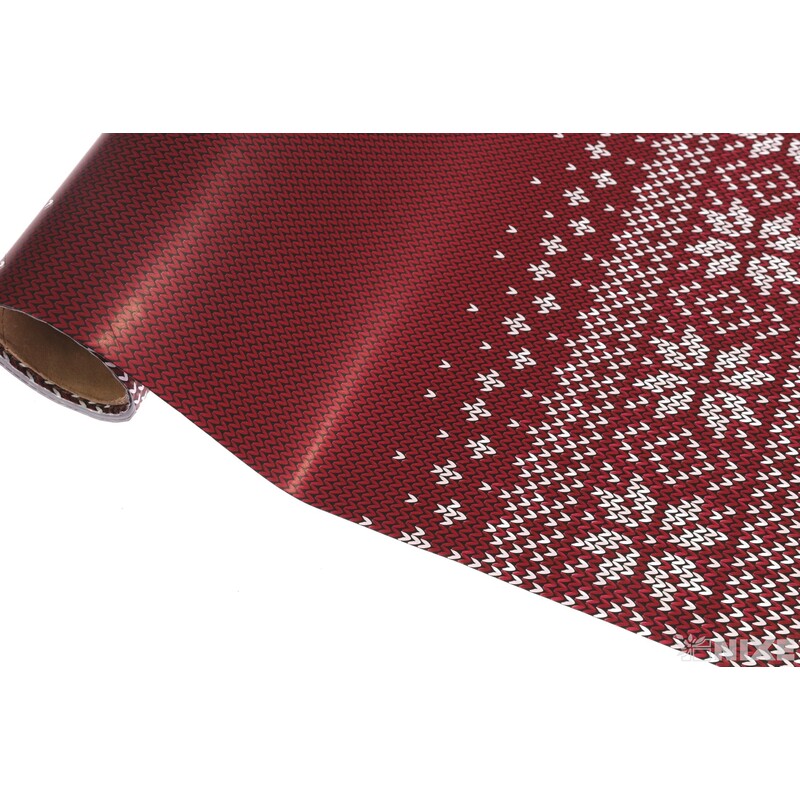 ROLE PLAST HVĚZDA 50cmx9yd*BORDOVÁ