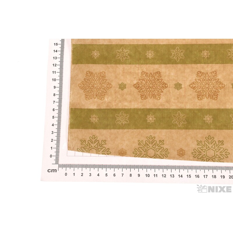 ROLE PAPÍR VLOČKA 50cmx9yd*ZELENÁ