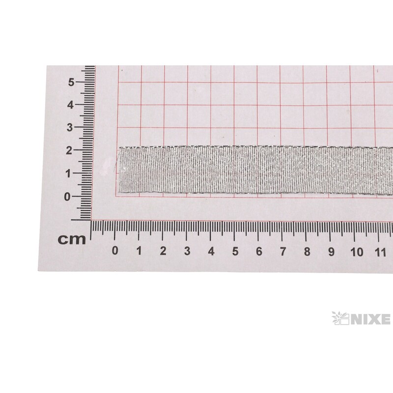 STUHA DE LUX 20mmx10yd*STŘÍBRNÁ