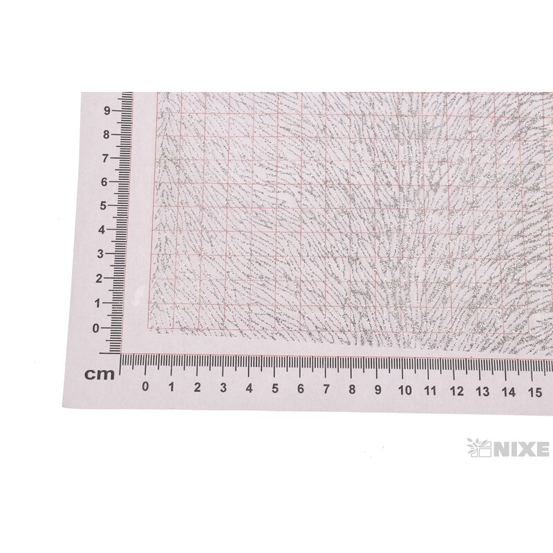 ORGANZA F023 48cmx5yd*STŘÍBRNÁ