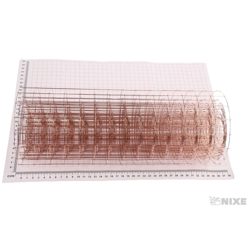 ROLE DRÁT 35cmx5m*MĚDENÁ