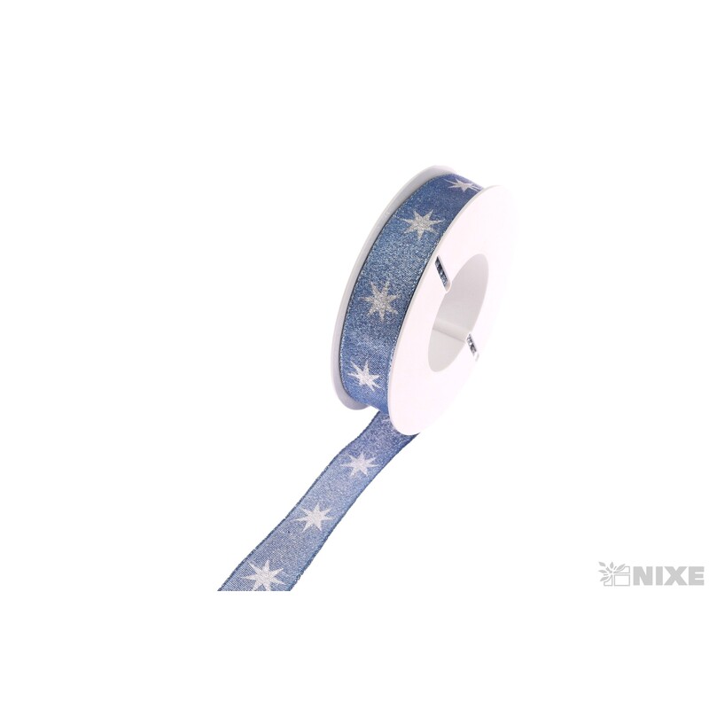 STAR 9255 25mmx20m*MODRÁ+STŘÍBRNÁ