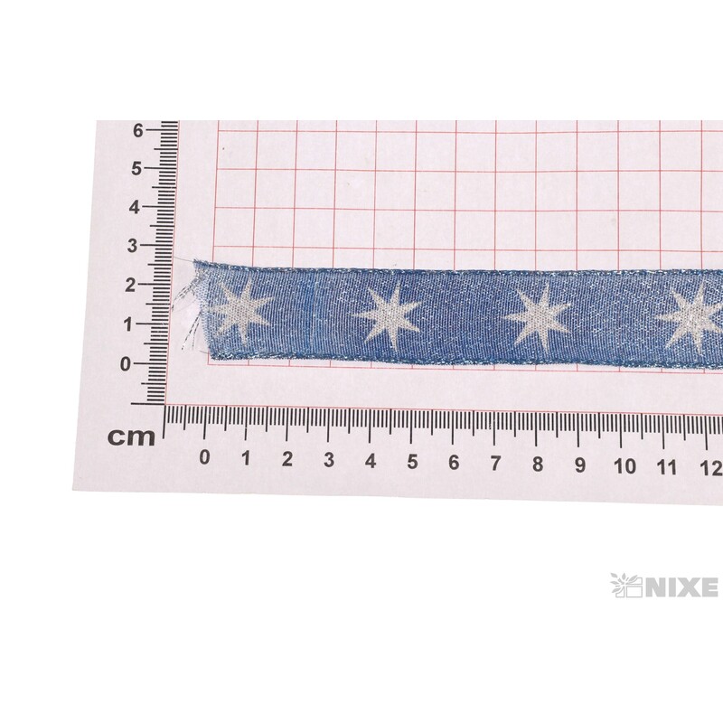 STAR 9255 25mmx20m*MODRÁ+STŘÍBRNÁ