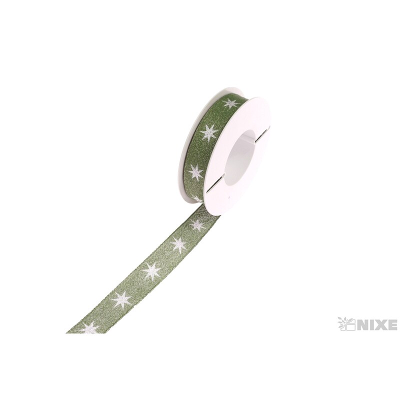 STAR 9255 25mmx20m*ZELENÁ+STŘÍBRNÁ