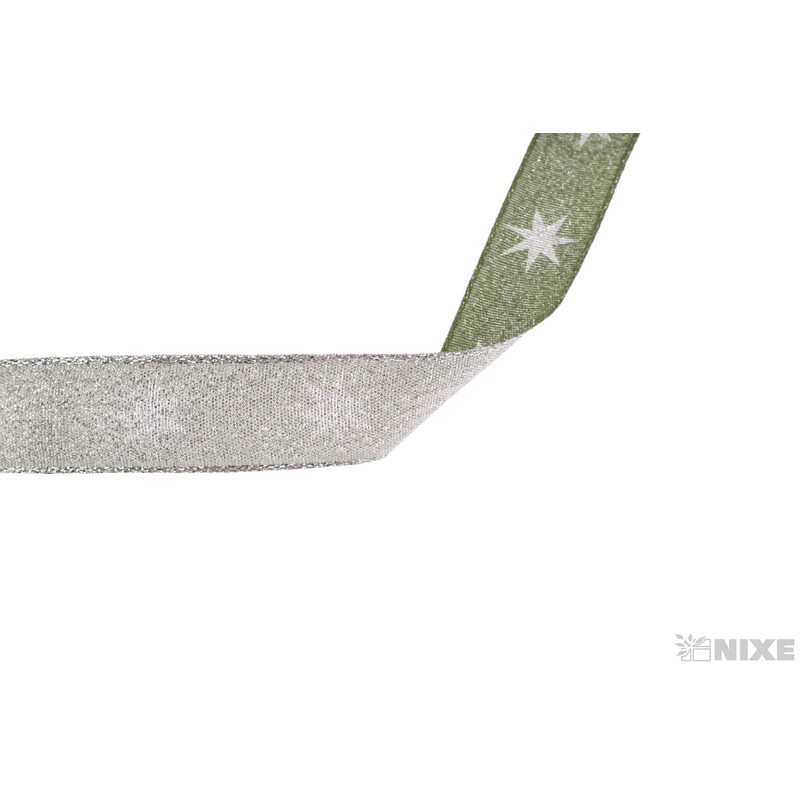 STAR 9255 25mmx20m*ZELENÁ+STŘÍBRNÁ