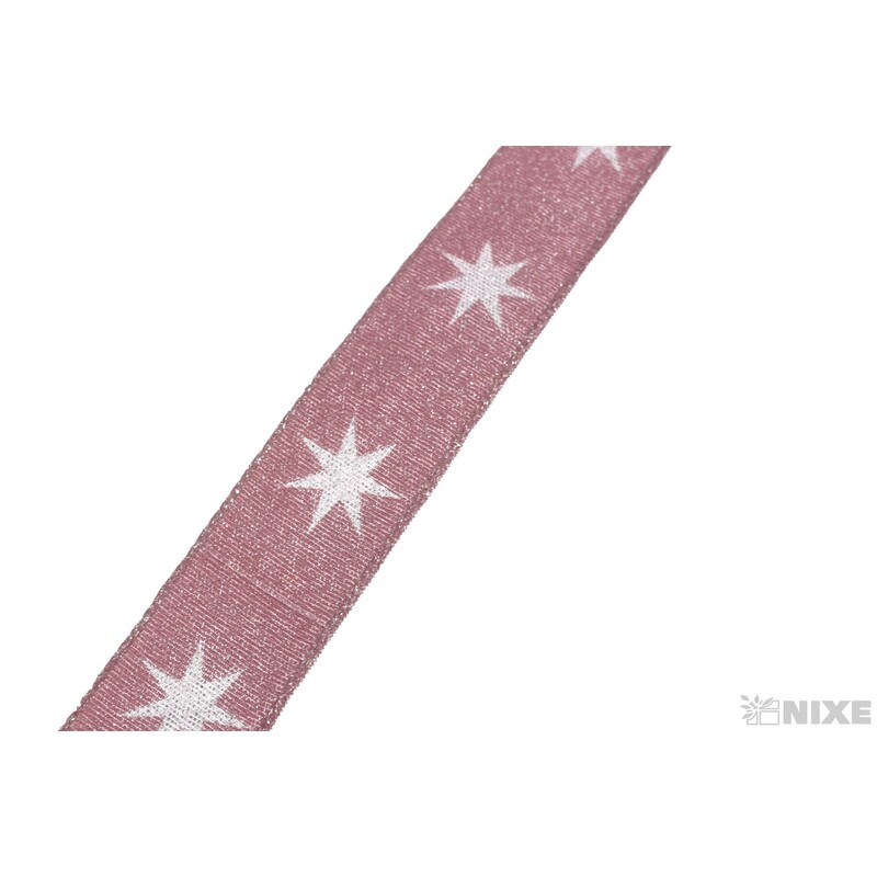 STAR 9255 25mmx20m*RŮŽOVÁ+STŘÍBRNÁ