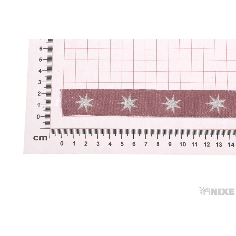 STAR 9255 25mmx20m*RŮŽOVÁ+STŘÍBRNÁ