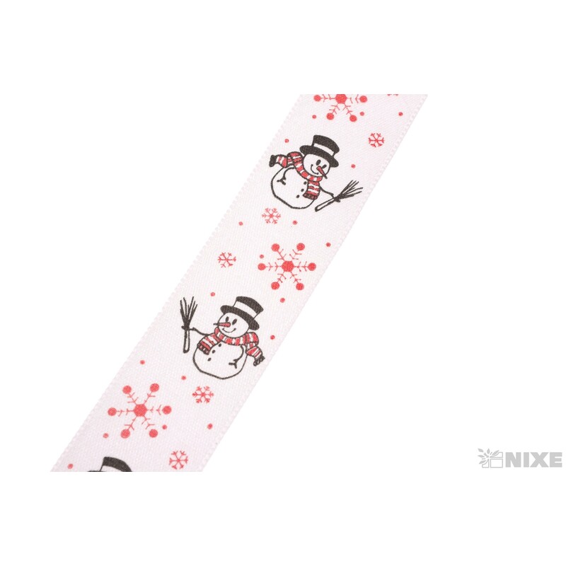 STUHA SNĚHULÁK 25mmx25m*BÍLÁ+ČERVENÁ