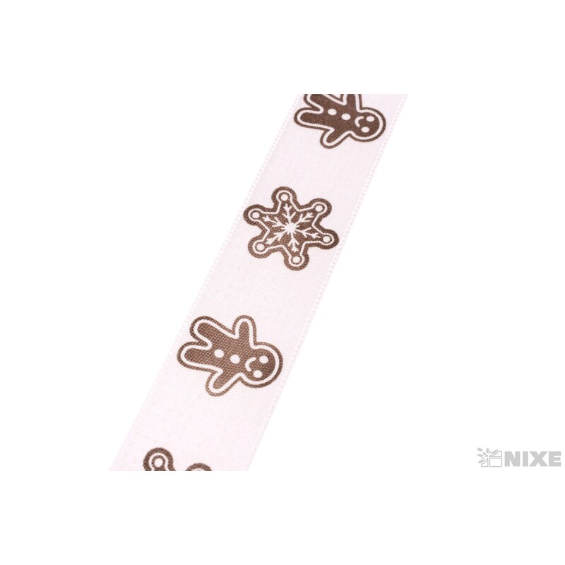 STUHA PERNÍČEK 25mmx25m*BÍLÁ+HNĚDÁ