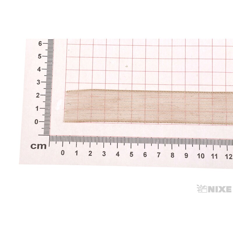 PLÁTNOVÁ STUHA MTP 25mmx25m*PŘÍRODNÍ 103701