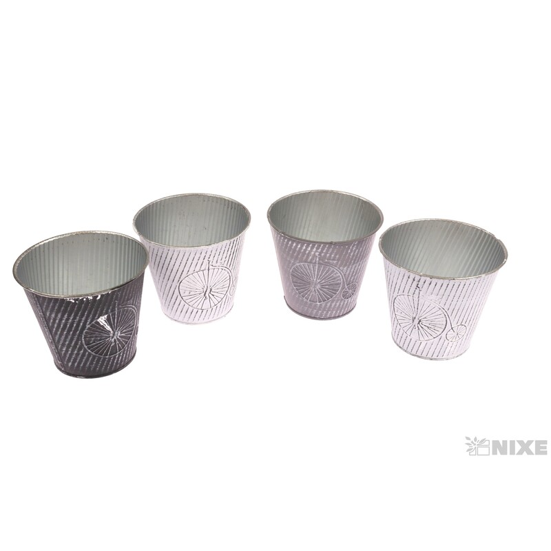 PLECHOVÝ OBAL 12x11cm*MIX BAREV