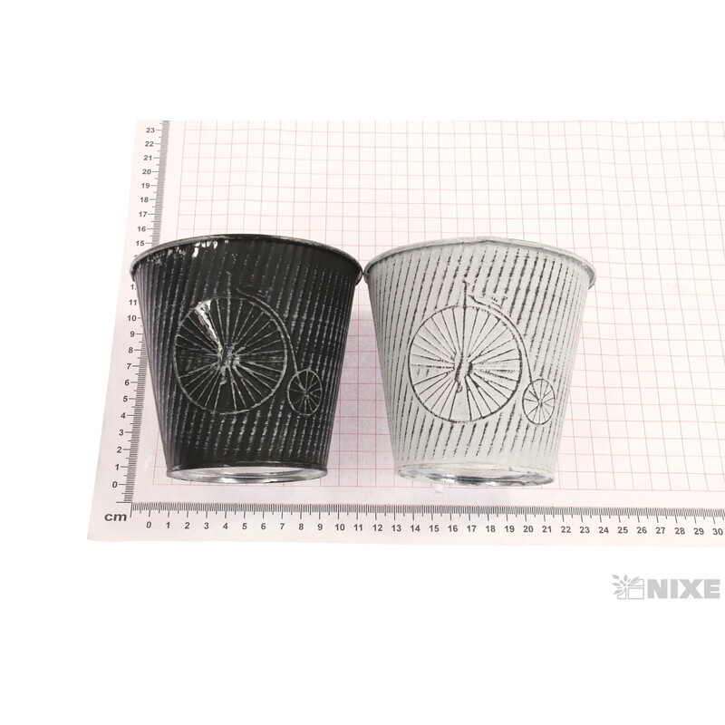 PLECHOVÝ OBAL 12x11cm*MIX BAREV