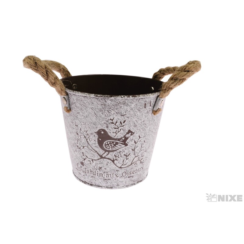 PLECHOVÝ OBAL 14x12cm*BÍLÁ