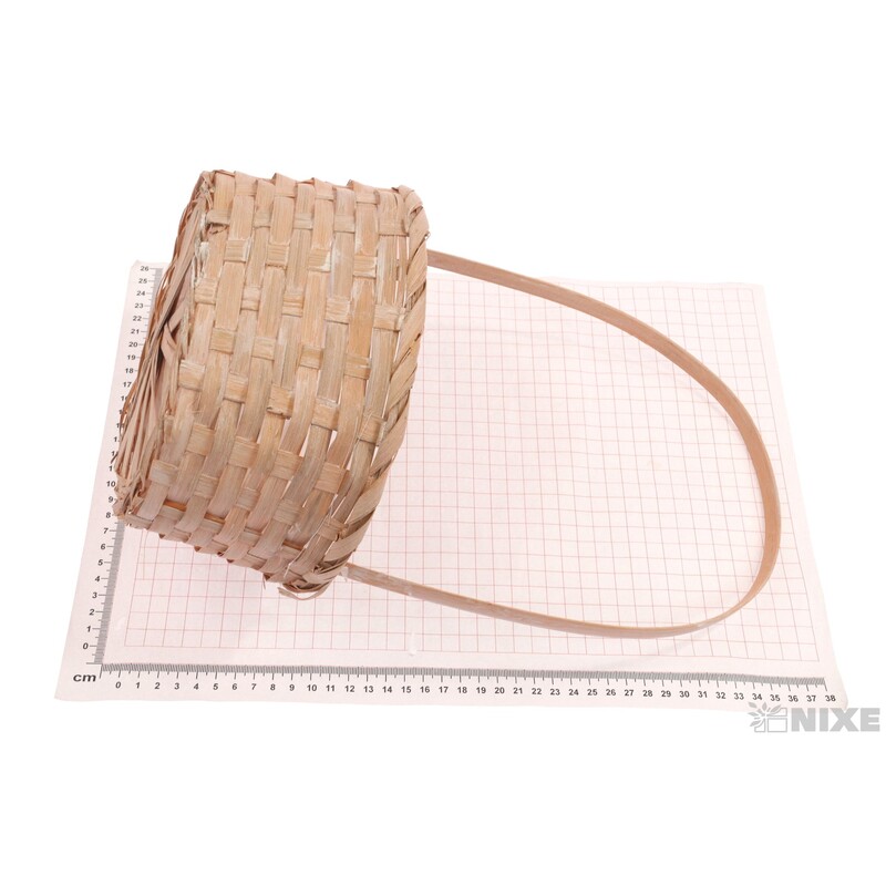 KOŠ PROUTĚNÝ 18x22x10x36cm*MIX BAREV