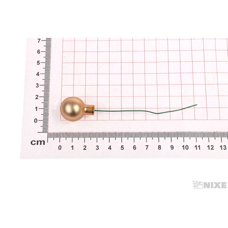 KOULE NA DR. 2x10,5cm 144ks*ZLATÁ+KRÉMOVÁ