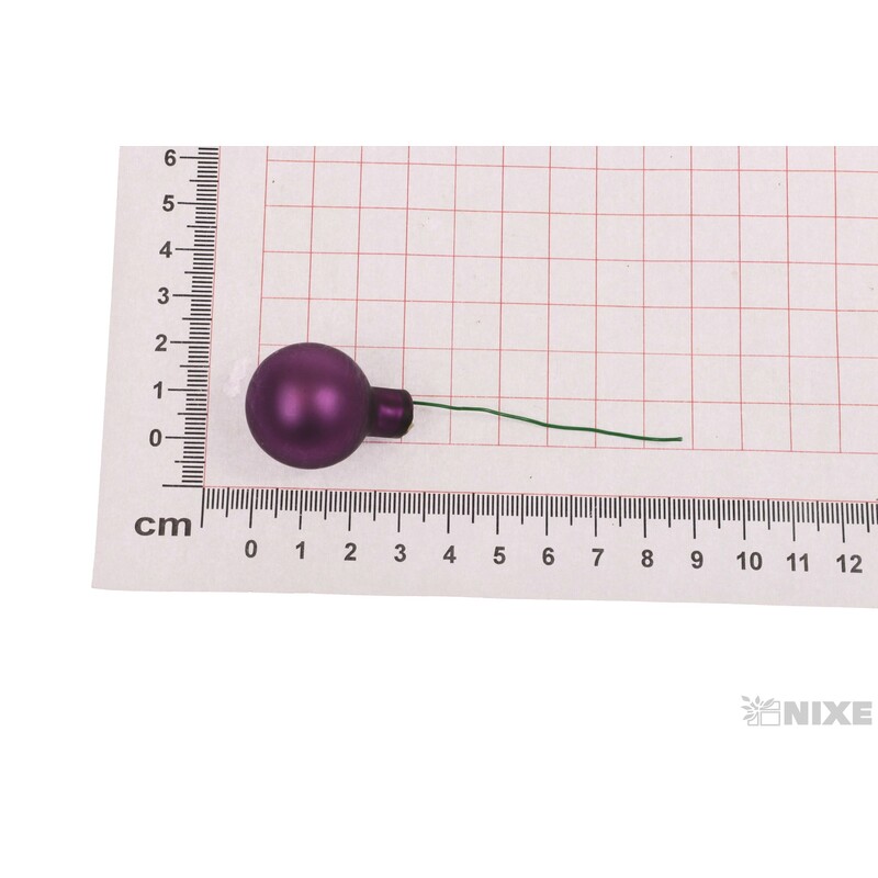 KOULE NA DR. 2,5x10,5cm 144ks MIX*FIALOVÁ