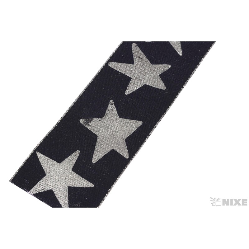 STUHA HVĚZDIČKA 35mmx10m*MODRÁ+STŘÍBRNÁ