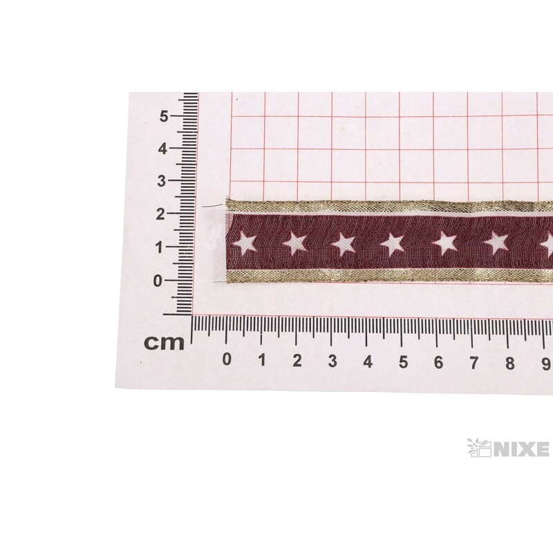 STARS 25mmx20m 6335*BORDOVÁ 193