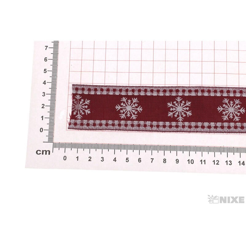 FIOCCO 40mmx20m 6214*BORDOVÁ 193