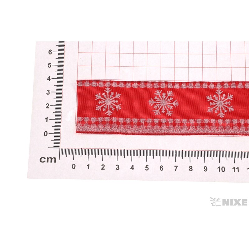 FIOCCO 40mmx20m 6214*ČERVENÁ 007